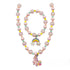 Kinderketting met armbandje: Regenboog/eenhoorn