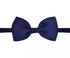 Haarbandje: Vlinderstrik blauw
