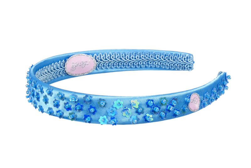 Diadeem: Souza Faye licht blauw