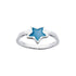 Kinderring: Blauwe ster