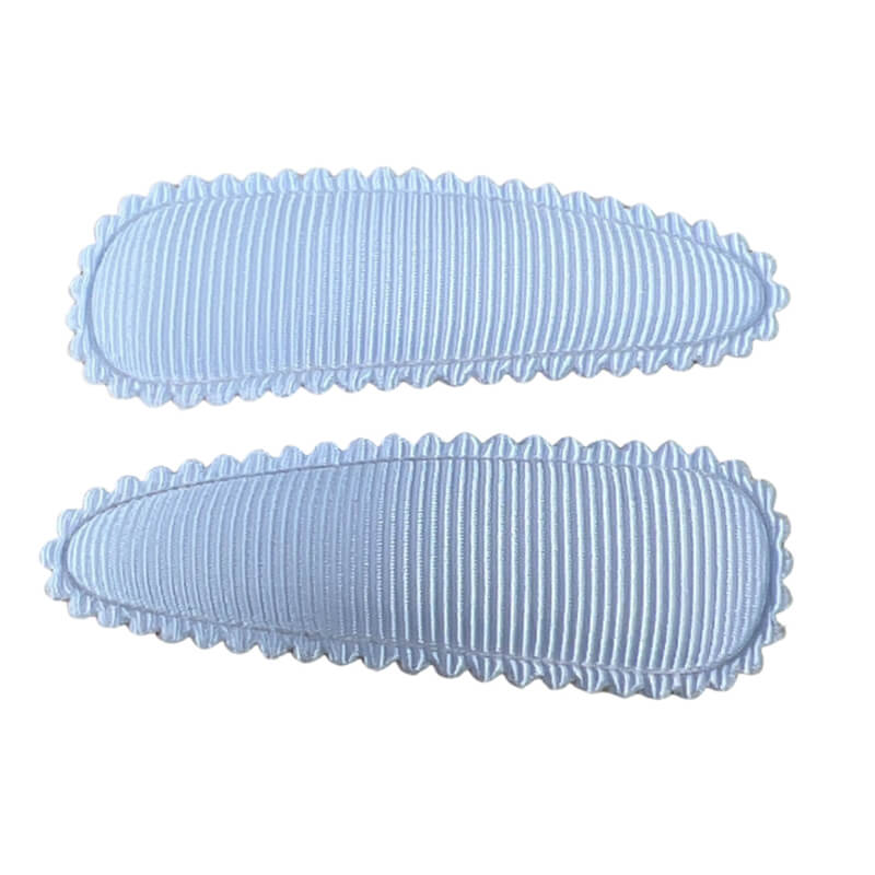 Haarspeldjes: IJsblauw (klik klak 5cm)