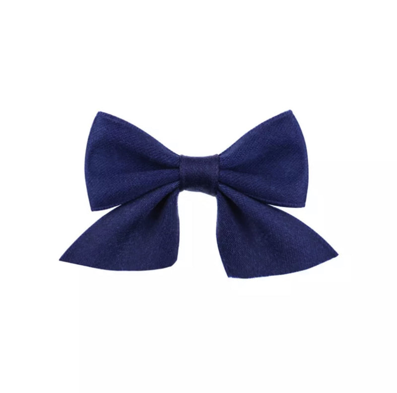Haarspeldjes: Strik blauw