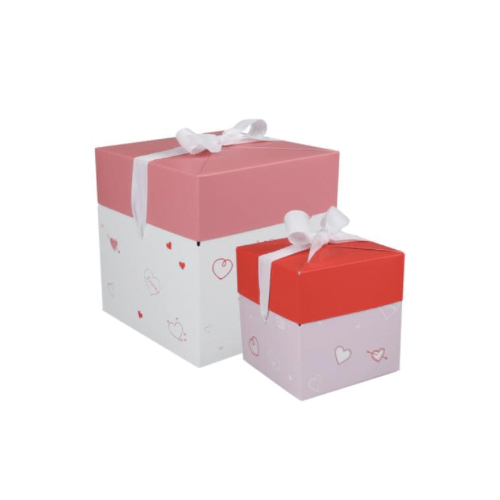 Gift box 10cm x 10cm x 10cm pink