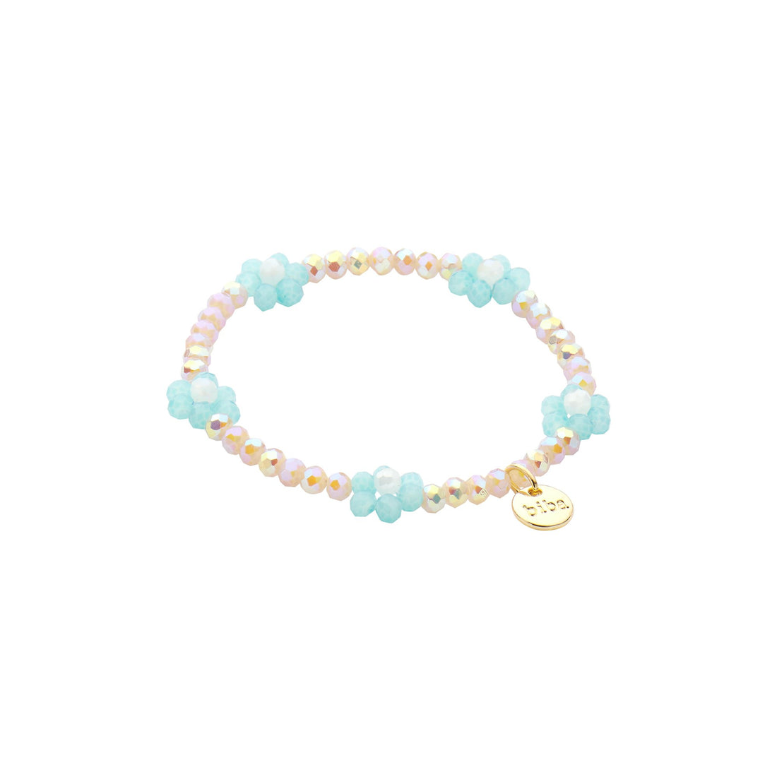 Armbänder Biba Kristall blaue Blumen