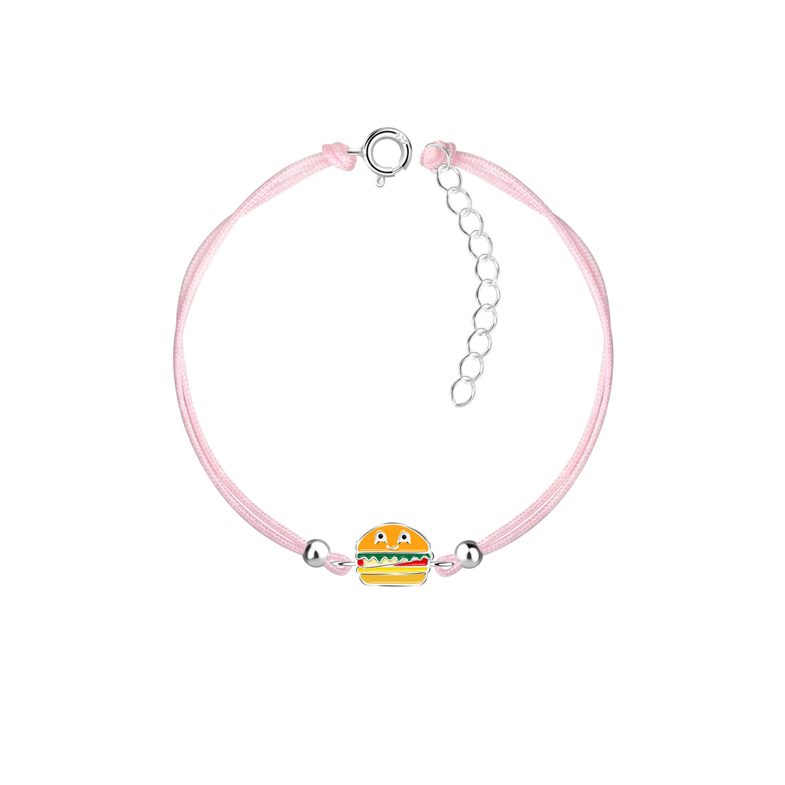 Kids bracelet adjustable Premium: Hamburger
