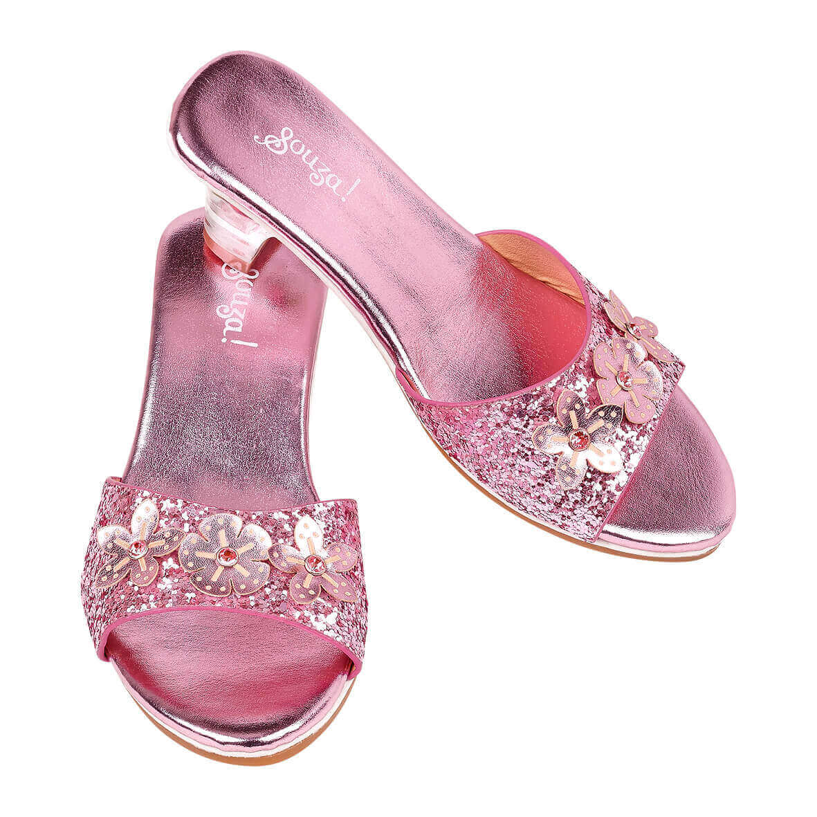 Souza slippers (hakjes) Mariona roze