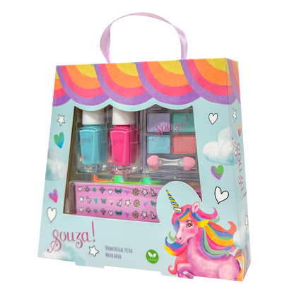 Souza: Make-up-Set Einhorn-Nägel und Augen-Make-up