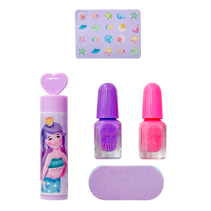 Souza: Make-up-Set Lippen &amp; Nägel Meerjungfrauen