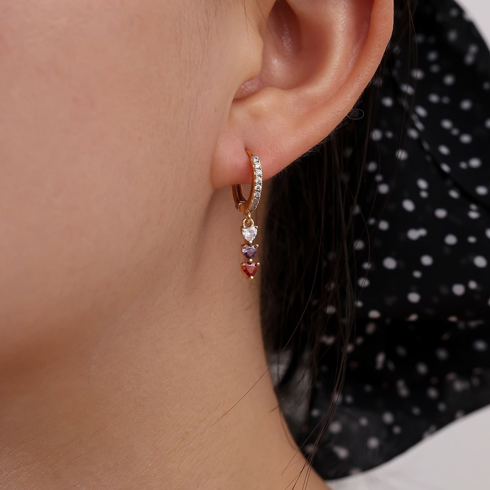 Chirurgisch stalen kinderoorbellen: Creolen Cotton Candy