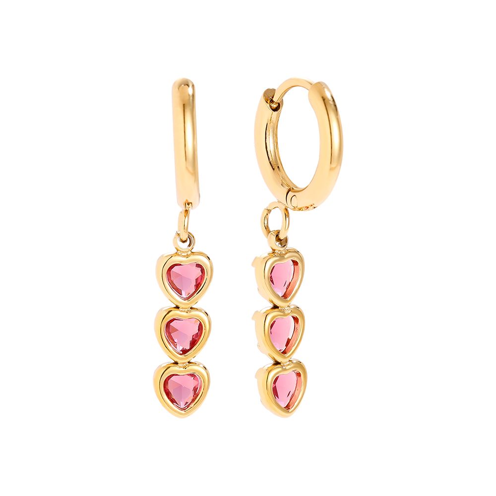 Chirurgisch stalen kinderoorbellen: Creolen Sweetheart