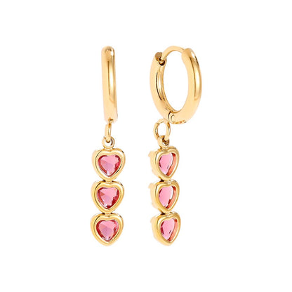 Chirurgisch stalen kinderoorbellen: Creolen Sweetheart