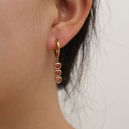 Chirurgisch stalen kinderoorbellen: Creolen Sweetheart