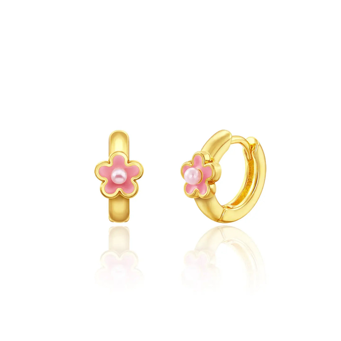 Hypoallergene kinderoorbellen: Bloemetjes