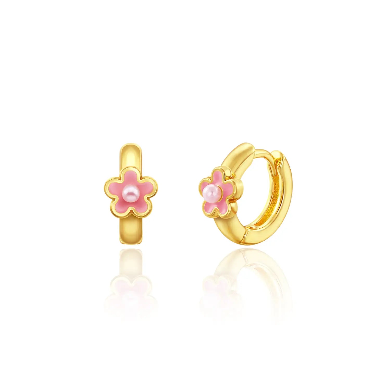 Hypoallergene kinderoorbellen: Bloemetjes