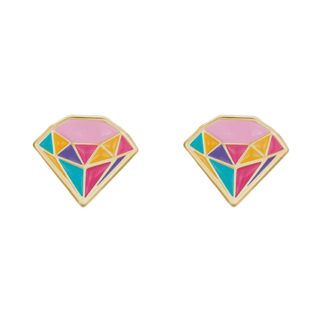 Hypoallergene kinderoorbellen: Diamantjes