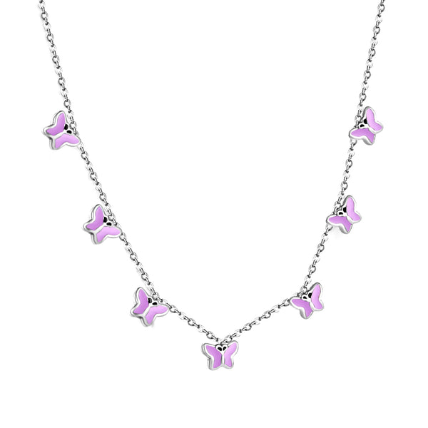 【VVV】Teen Butterfly Surgical Necklace▲aespa着用 VVV】Teen Butterfly Surgical Necklace△aespa着用 (VVV