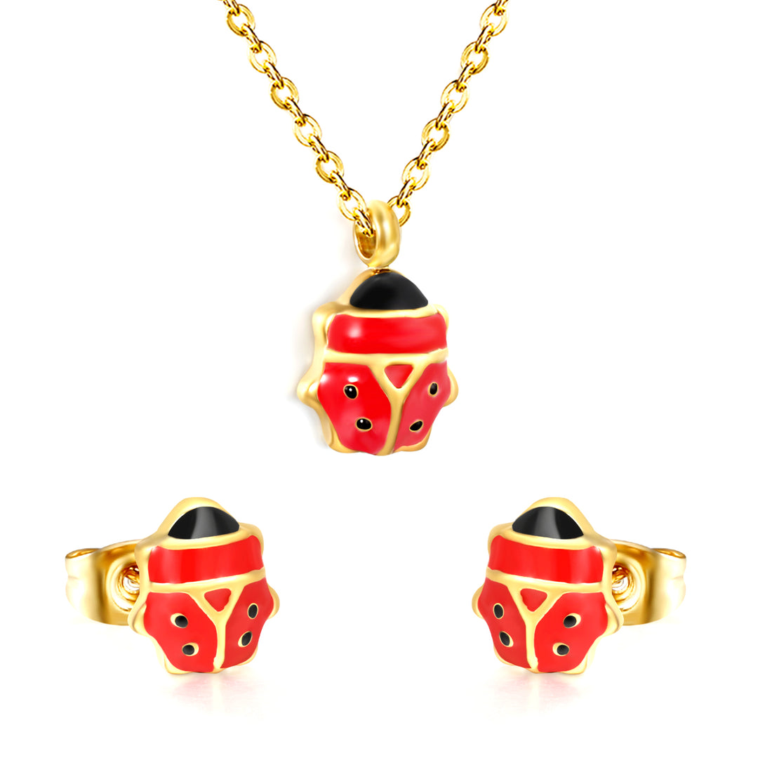 Chirurgesche Stol Set: Marienkäfer (Gold)