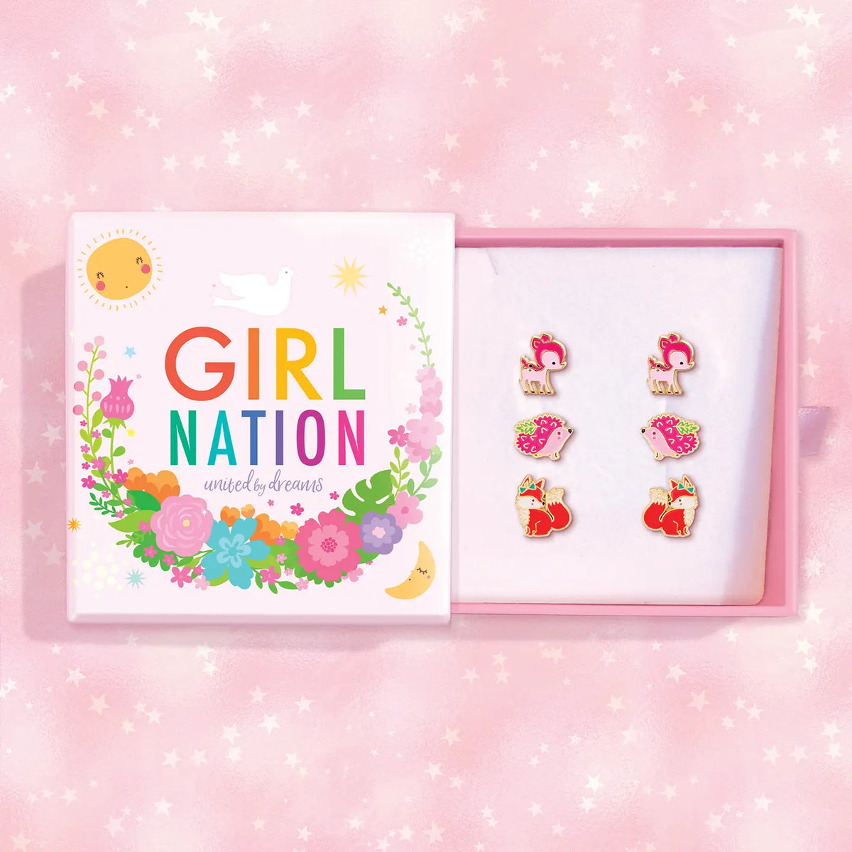 Hypoallergene kinderoorbellen: Luxe set animal cute