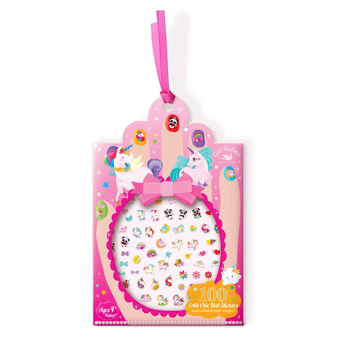 Nagelstickers Eenhoorn (100 stuks)