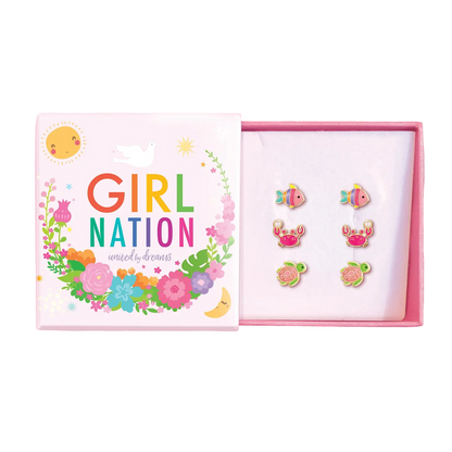 Hypoallergene kinderoorbellen: Oceaan vriendjes