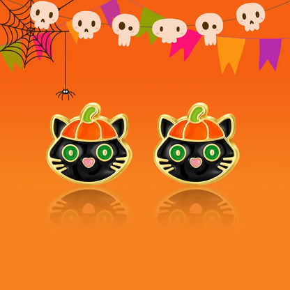 Hypoallergene kinderoorbellen: Halloween poesjes