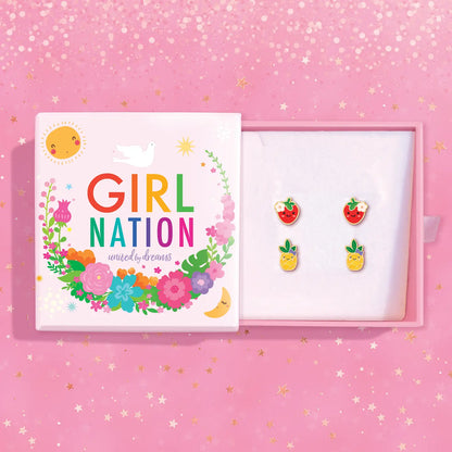 Hypoallergene kinderoorbellen: Tropical Cuties setje