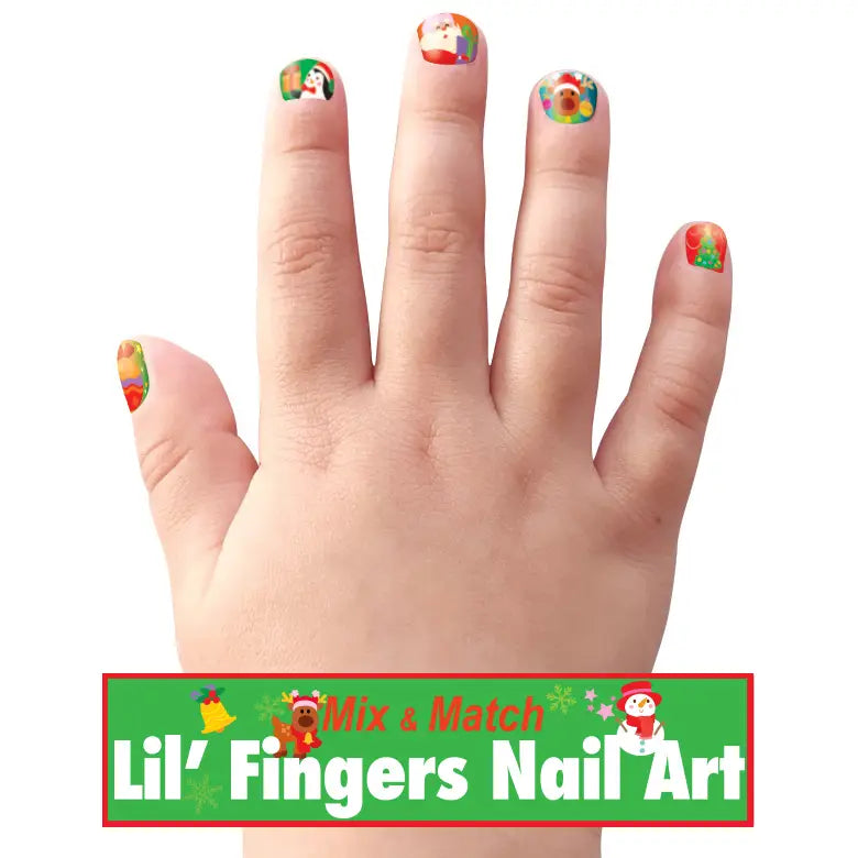 Nagelstickers Kerstmis