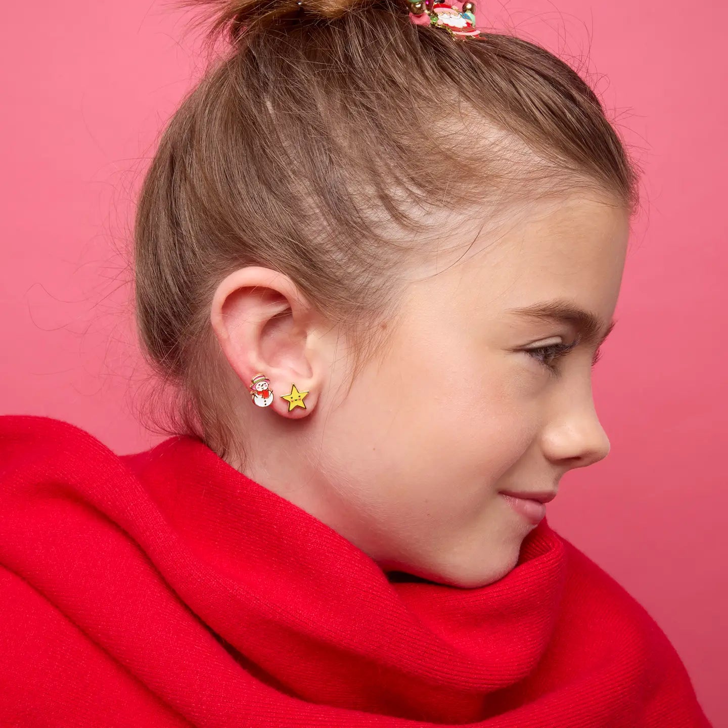 Hypoallergene kinderoorbellen: Sneeuwpop