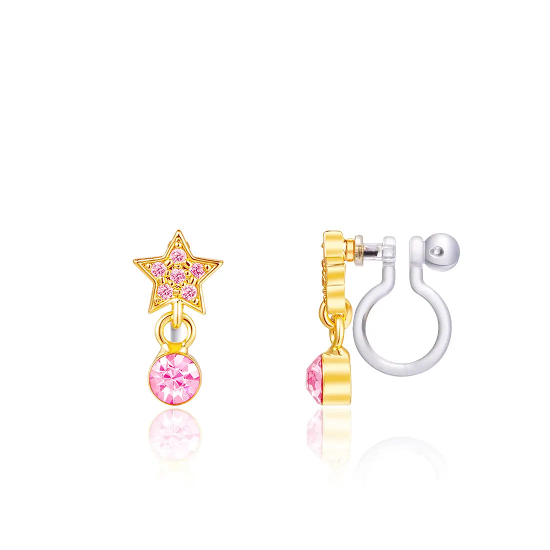 Clip earrings: Luxury Star