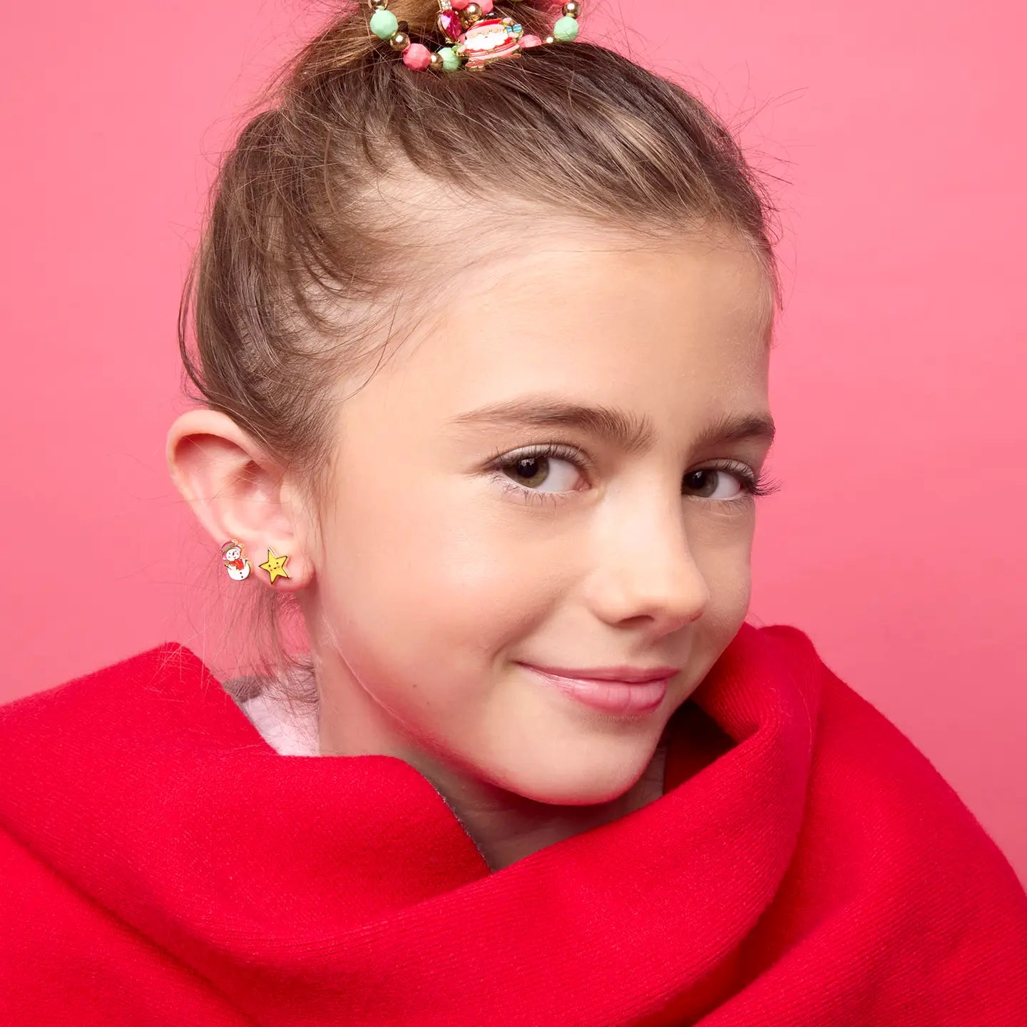 Hypoallergene kinderoorbellen: Sneeuwpop