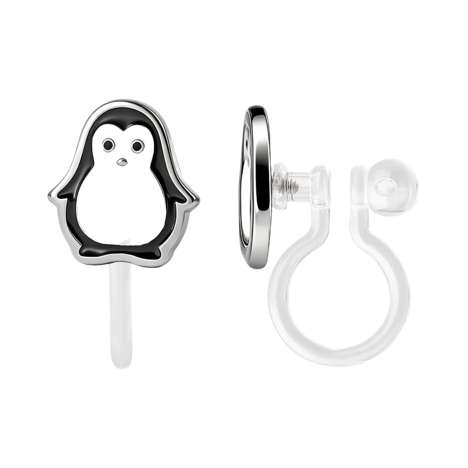 Clipoorbellen: Pinguïn (clip-on)