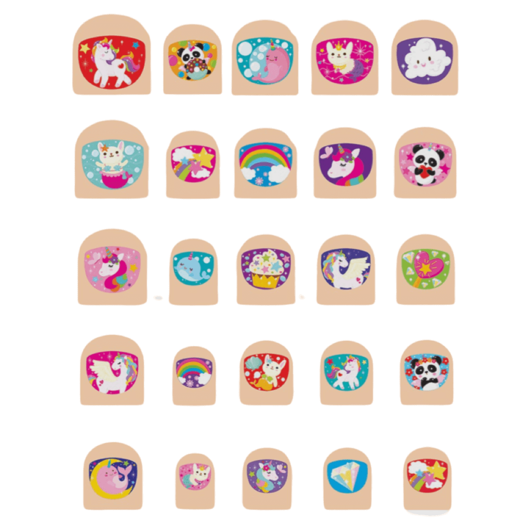 Nagelstickers Eenhoorn