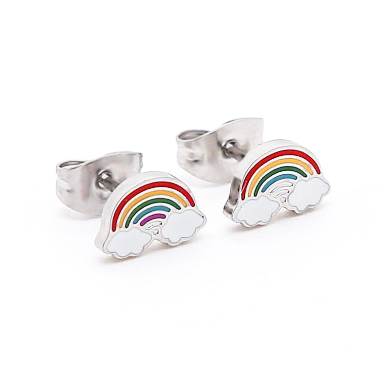 Hypoallergeen kinderoorbellen: Regenboogjes