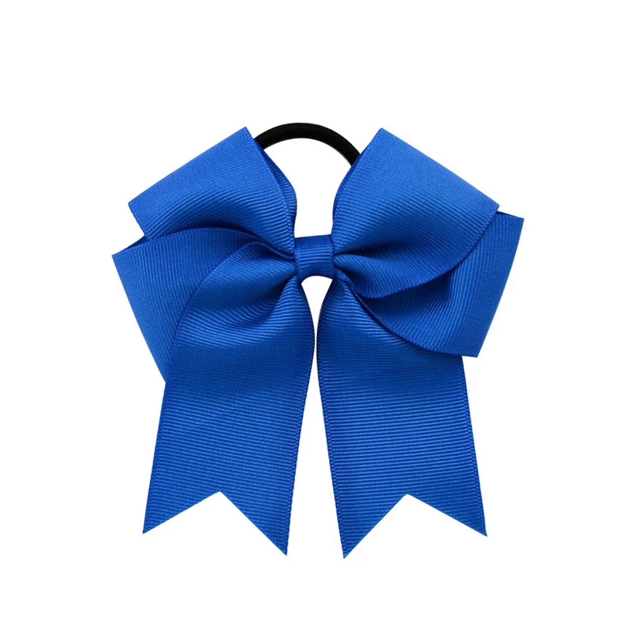 Hairpins: Blue bow large