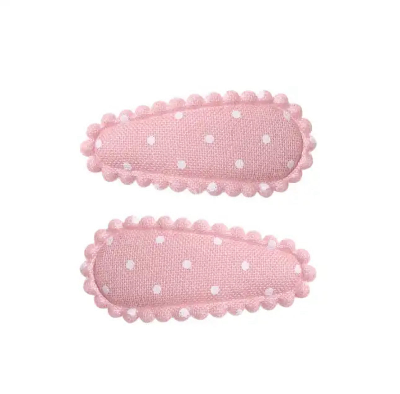 Hairpins: Pink dots (click click click 3cm) (copy)