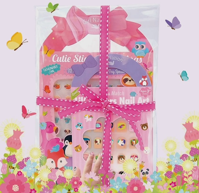 Nail stickers/ear stickers love set