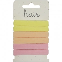 Hair Rubber Bands : Soft Pastel