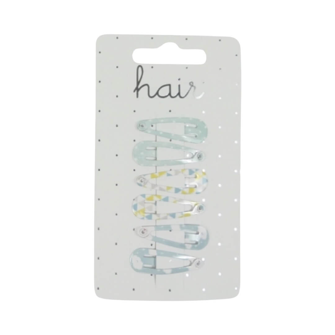 Hairpins: Pastel blue 3 cm (click click click)