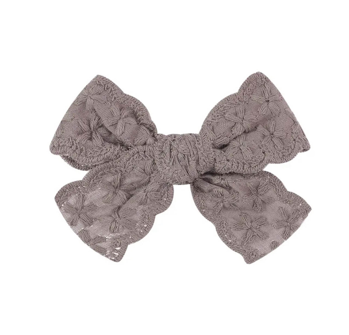 Haarspeldjes: Taupe strik