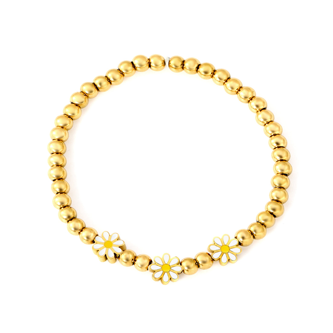 Kinderarmband: Hypoallergene Gänseblümchen