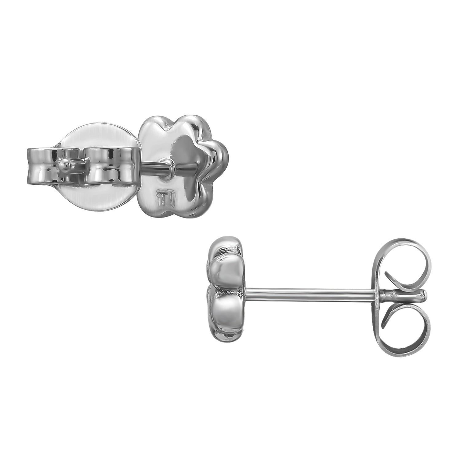 Børneøreringe i titanium: Hundepoter