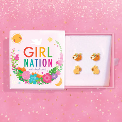 Hypoallergene kinderoorbellen: Little Wild Ones set