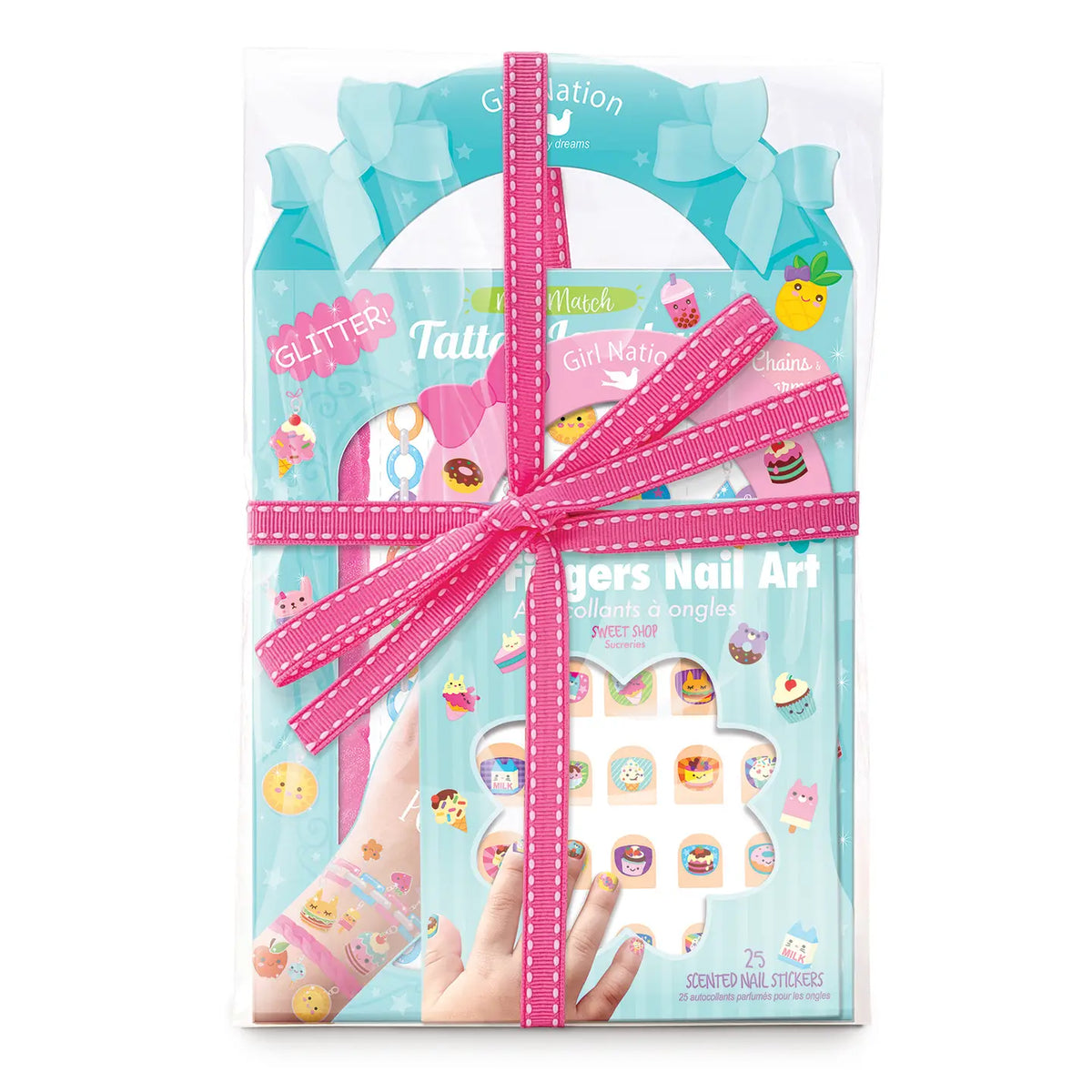 Juego de pegatinas para uñas y orejas Love (copia)