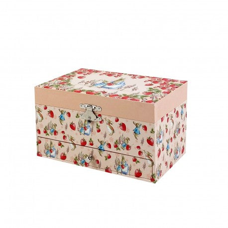 Jewelry box: Pieter rabbit (strawberry)