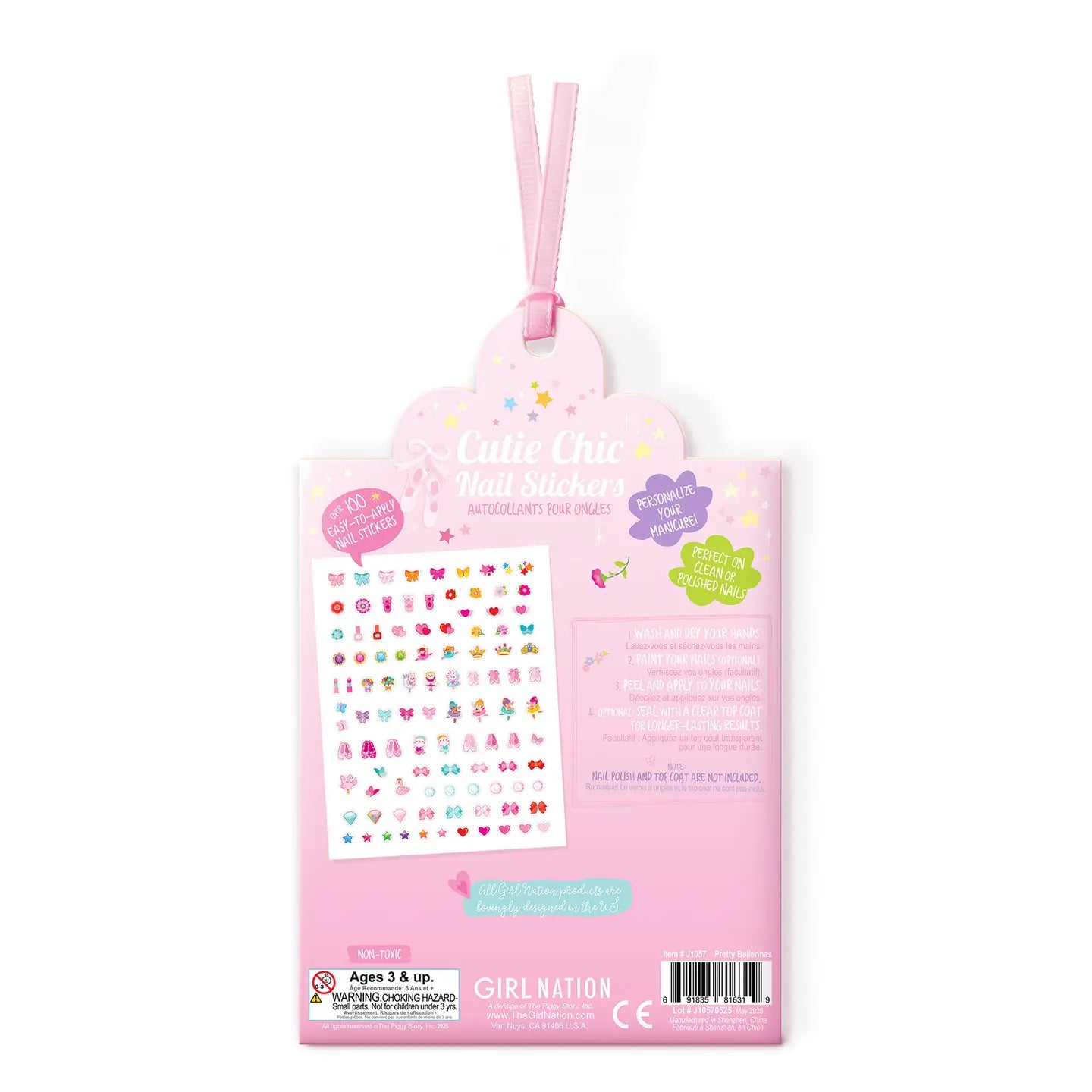 Nagelstickers Ballerina&