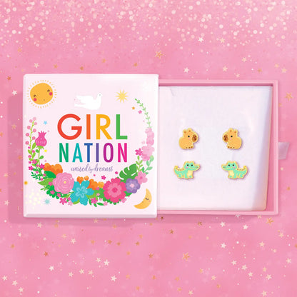 Hypoallergene kinderoorbellen: Cappy &amp; Croc set