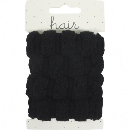 Élastiques pour cheveux : Élastiques noirs (4pcs)