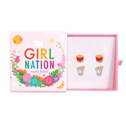 Hypoallergene kinderoorbellen: Snack setje