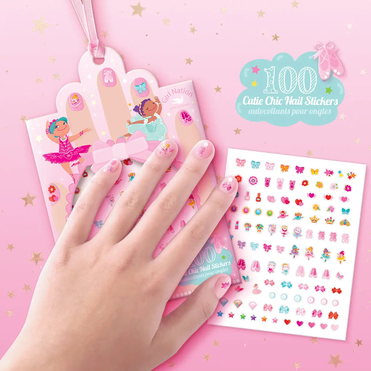 Nagelstickers Ballerina&