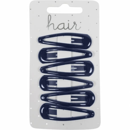 Épingles à cheveux : bleu 5 cm (clic-clac)